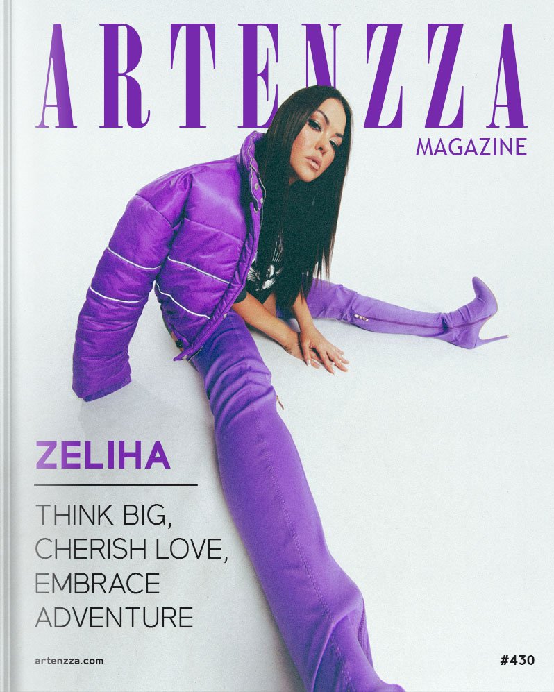 Zeliha Artenzza Magazine cover - Boost visibility for independent artists and promote music. Ideal for singers, actors, and PR professionals seeking to gain followers, self-promote, and highlight new singles, upcoming movies, new books, and Spotify playlist features