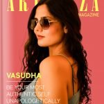 Vasudha_Artenzza Magazine cover - Boost visibility for independent artists and promote music. Ideal for singers, actors, and PR professionals seeking to gain followers, self-promote, and highlight new singles, upcoming movies, new books, and Spotify playlist features