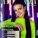 Magazine cover featuring a popular pianist and blogger with 2M+ followers Margarita sipatova