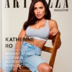 Magazine cover featuring Venezuelan-born American actress known for roles in The Terminal List and First Wives Club, discussing her career resilience and advocacy for diversity in Hollywood.