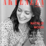 Cover of Artenzza Magazine featuring classically trained actor Natalie, known for her roles in Superman & Lois, The Flash, and The Hunting Party, showcasing her work in the North American film and television industry