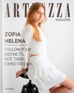 Magazine cover featuring Polish actress Zofia Helena, celebrated for her musical theatre roles in productions like Robin Hood and Switezianka, now enrolled at the Lee Strasberg Theatre and Film Institute in Los Angeles