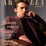 Samuel L. Pierce on Artenzza magazine cover, showcasing the American actor, director, writer, and producer's journey in filmmaking, acting, and his standout roles in sci-fi and drama movies