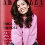 Erika Prevost on the cover of Artenzza Magazine – Japanese-Canadian actress known for roles in The Next Step, The Boys, and Saint-Pierre.