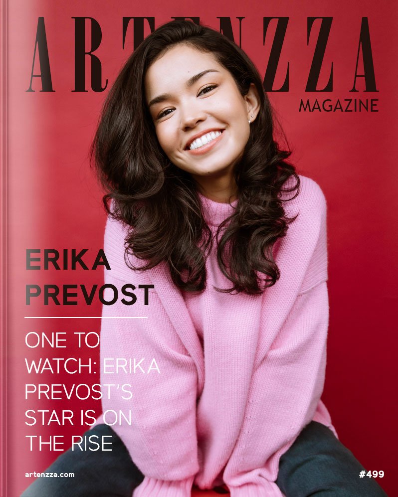 Erika Prevost on the cover of Artenzza Magazine – Japanese-Canadian actress known for roles in The Next Step, The Boys, and Saint-Pierre.