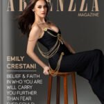 Emily Jane Crestani magazine cover on Artenzza – global actress, singer, and model recognized for emotional range and international performances