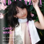 Capri Wang on Artenzza magazine cover – Chinese American child model, actress, and influencer featured for her rising career in fashion and film