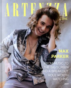 Max Parker Canadian singer and actor on Artenzza magazine cover ahead of Juliet & Romeo film release