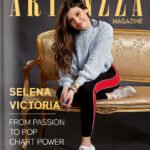 Selena Victoria on Artenzza magazine cover – Canadian pop singer and songwriter featured for her chart-topping success and global recognition