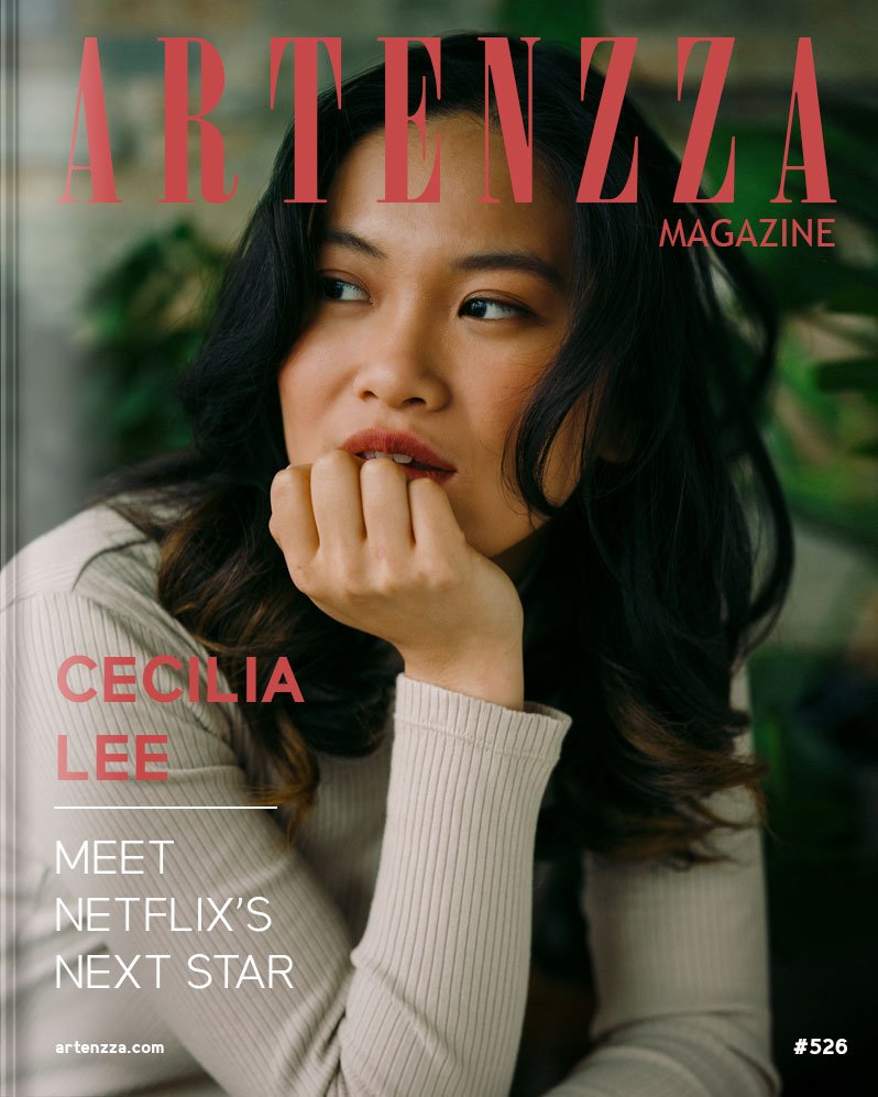 Cecilia Lee on Artenzza magazine cover promoting Fear Street: Prom Queen on Netflix, rising Canadian actress and filmmaker.