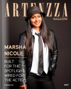 Marsha Nicole on the cover of Artenzza Magazine – Acclaimed actress known for The Continental and powerful on-screen presence