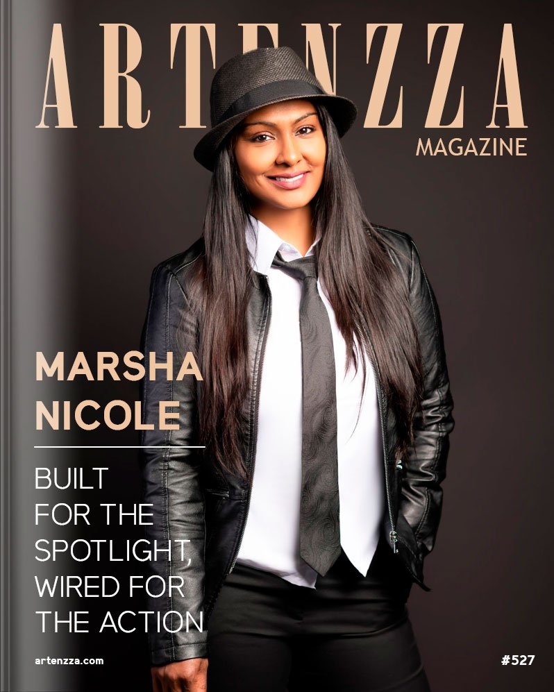 Marsha Nicole on the cover of Artenzza Magazine – Acclaimed actress known for The Continental and powerful on-screen presence