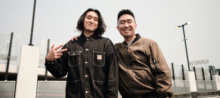 Artenzza magazine cover featuring stand-up comedians Bonggun Kim and Kansei Yasuda, rising stars in the Toronto comedy scene, known for Canada's Got Talent and Kill Tony appearances