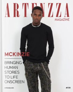 New York actor, producer and singer featured on Artenzza magazine cover in exclusive interview about film, television and human stories