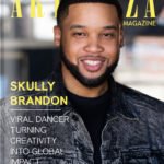 Viral dancer and online personality featured on Artenzza magazine cover