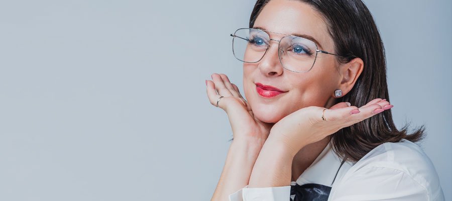 Magazine cover featuring Canadian actor, writer, and director Katelyn McCulloch, highlighting her interview about female-driven comedy, independent filmmaking, and emerging artists