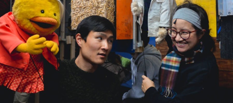 Gazelle Automations founders Lindsay and Justin Lee on the cover of Artenzza Magazine, celebrating award-winning Canadian filmmakers in puppetry, animation, and children’s media