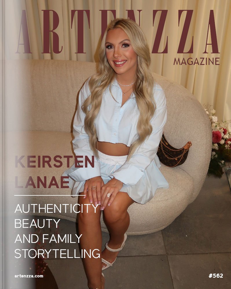 Keirsten Lanae lifestyle creator magazine cover interview featuring beauty, fashion, and family storytelling